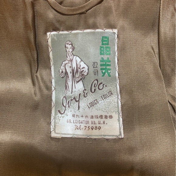 Vintage made in Hong Kong Orange Jacket - Picture 3 of 10